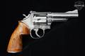 1970 Smith & Wesson (S&W) Model 19-3 Combat Magnum .357 Mag. Nickel Finish in Good Condition Image 3