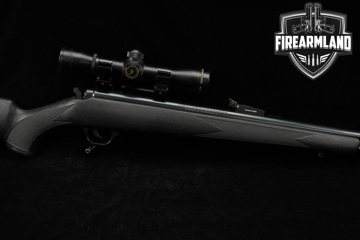 Thompson Center T/C Omega 50 Cal 28" Blued Muzzleloader Rifle +OPTIC