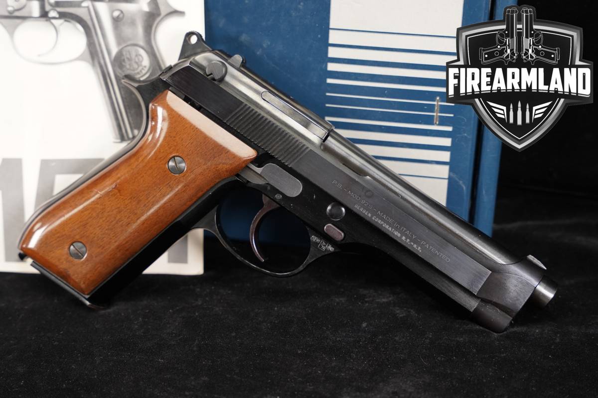 1980 P Beretta Mod 92S 9mm P 4.9" Blued 92-S Berben Import +ORIG BOX