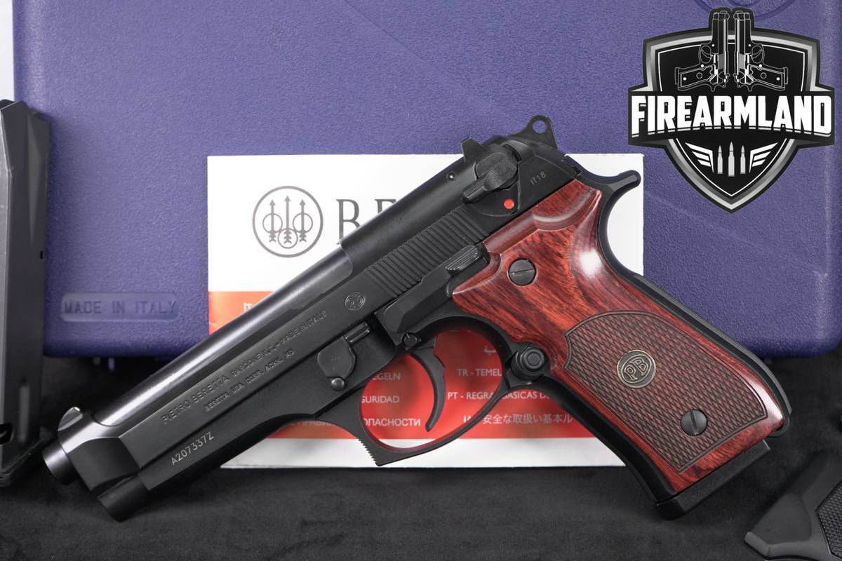 Beretta 92FS 9mm 4.9" Bruniton 92 FS +2 MAGS, ORIG BOX, OG GRIPS