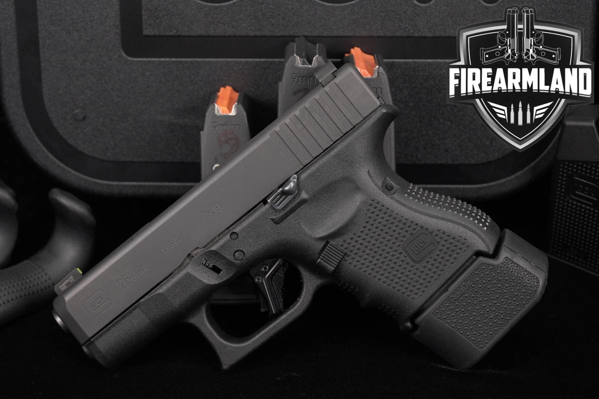 Glock 26 Gen4 G26 Gen 4 9mm 3.42 +FOUR MAGS, ORIG CASE