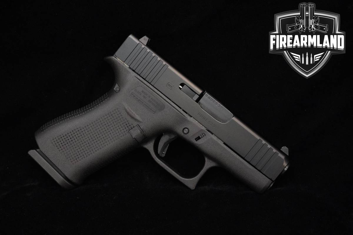 Glock 43X Slimline 9mm 3.41" G43X G43 X +2 MAGS & ORIG CASE