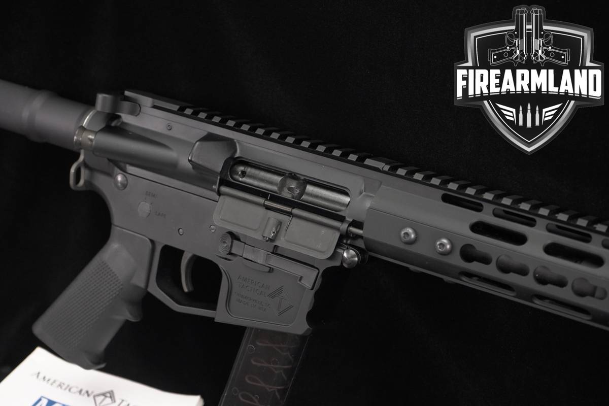 American Tactical MilSport 9mm Pistol AR-9 AR9 5.5 THREADED