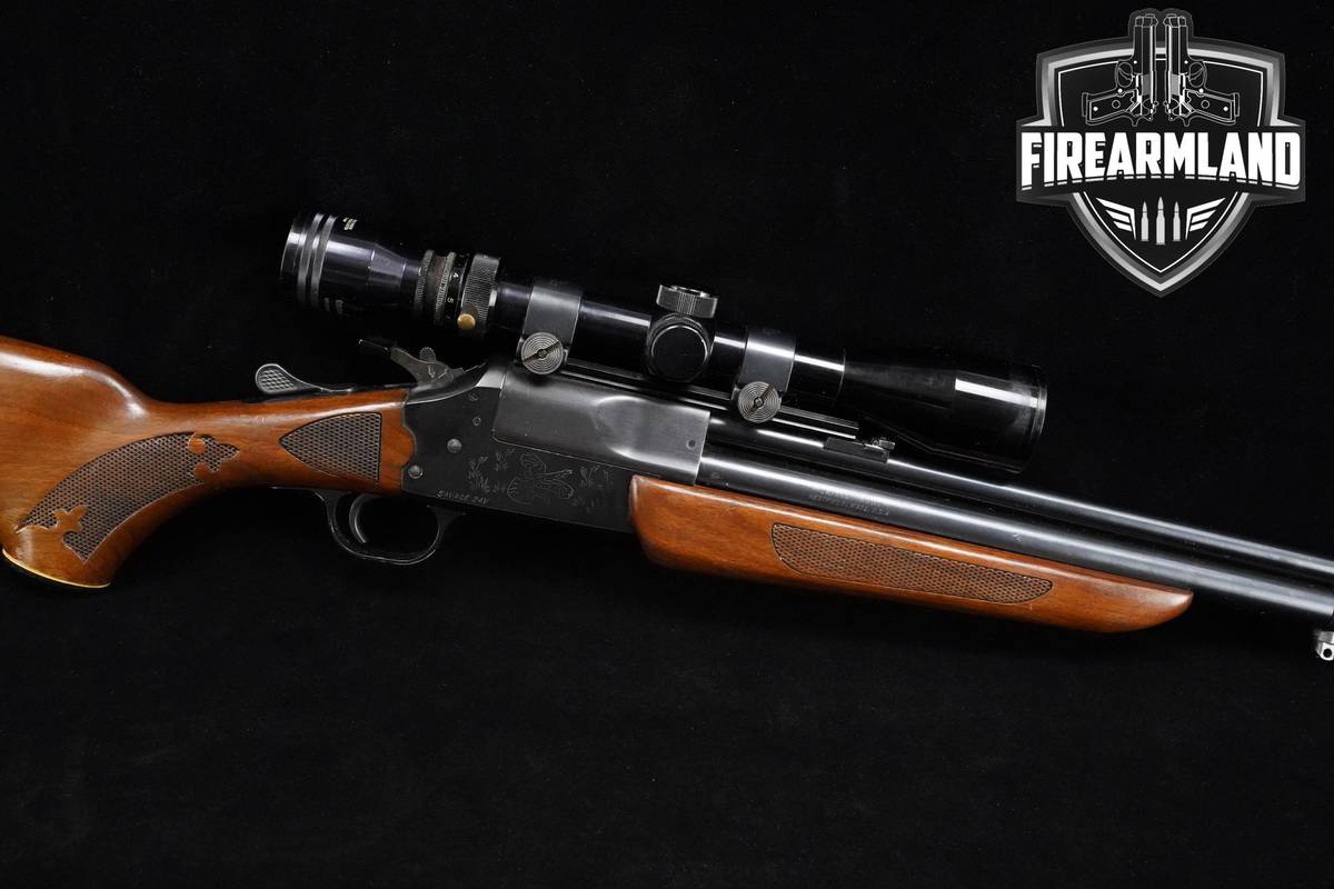 1968 Savage Arms Model 24V .222 Rem/20-Gauge 24" Blued Savage 24V 24-V