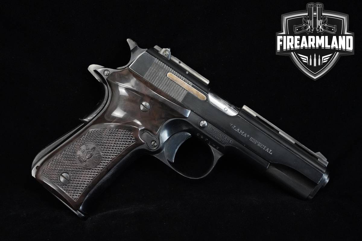 Llama LLama Especial M III A 380 ACP 3.7" Blued Llama 1911 M-3-A +ORIG BOX