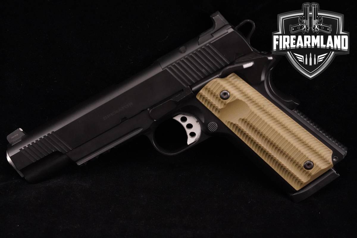 Springfield Armory 1911 Operator AOS 45-ACP 5" SA M1911 +4 MAGS & ORIG BOX