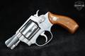 Smith & Wesson (S&W) Model 60 no-dash Chiefs Special .38 Spl. Brushed Stainless in Good Condition Image 2