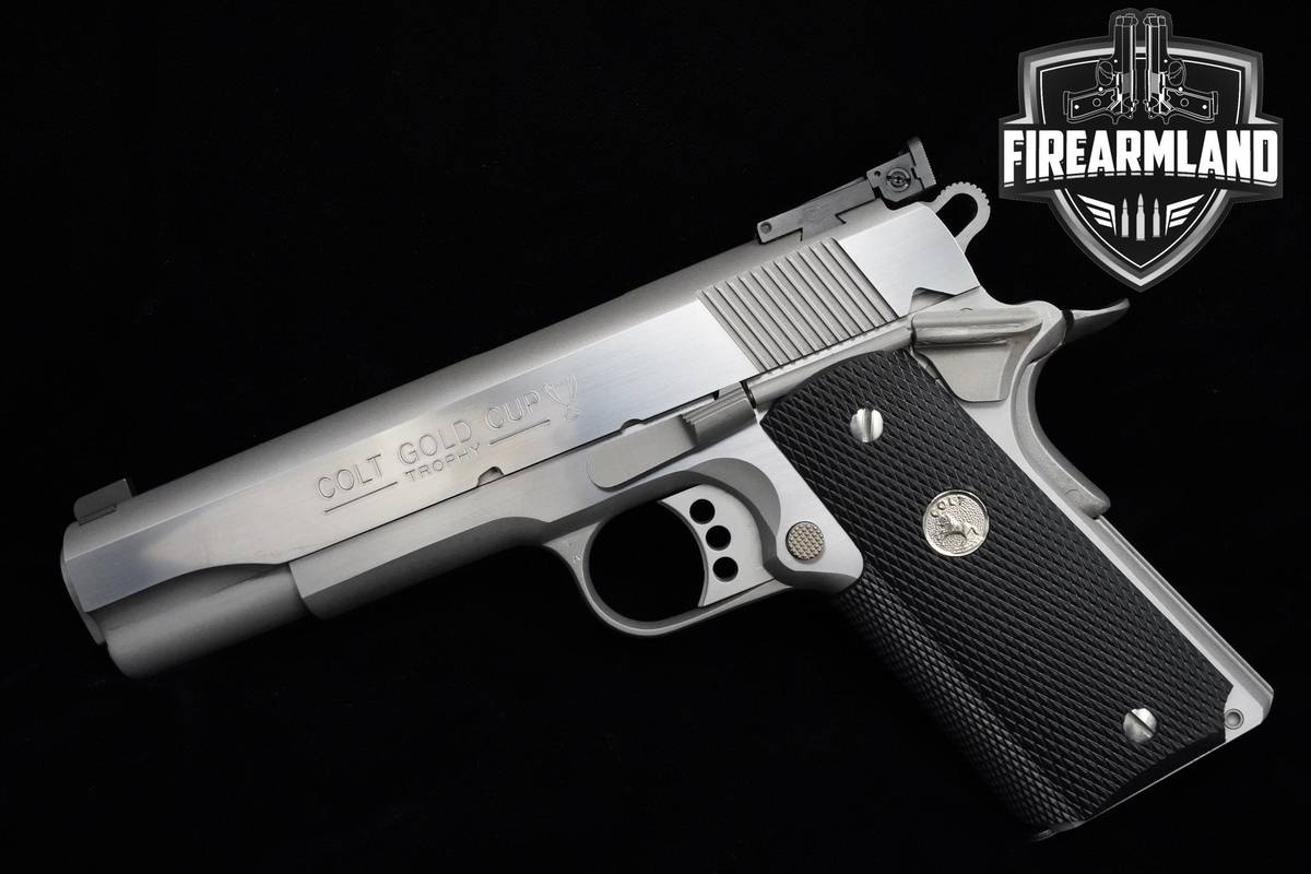 NAVY ENGRAVED 2006 Colt MKIV Gold Cup Trophy Series 80 45 ACP Colt 1911 5"