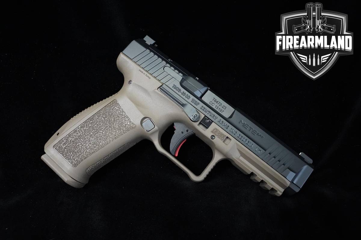 Canik METE SFT 9mm 4.46" Two-Tone Canik +2 MAGS, ORIG CASE & HOLSTER