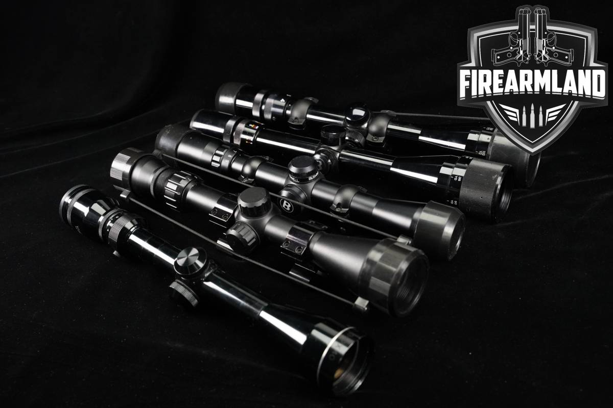 FIVE SCOPE LOT 5 Pack Bushnell Tasco RedHead Riflescope Scopes