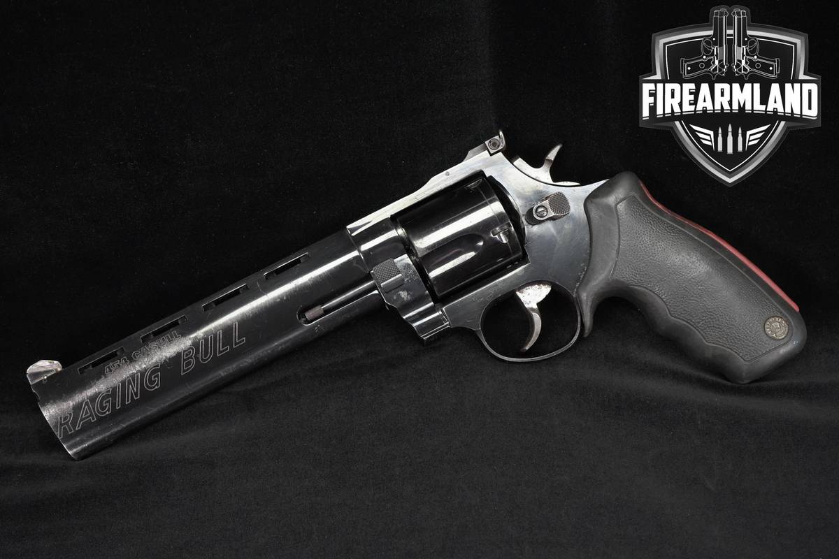 HAND CANNON! Taurus Raging Bull Model 454 Casull 7.25" High-Polish Blued