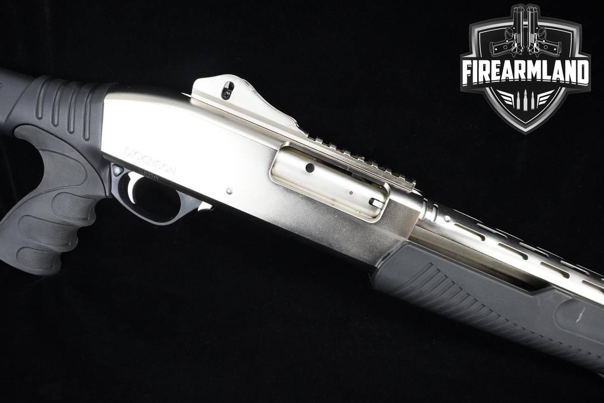 Dickinson Marine Tactical 12-Gauge 20" BBL Silver Dickinson-Marine-Tactical