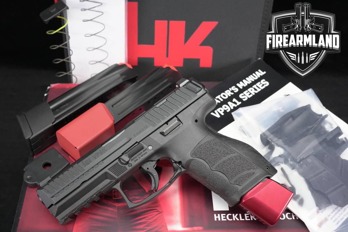 Heckler & Koch HK VP9 A1 9mm 4.09" VP9A1 +3 MAGS & ORIG BOX
