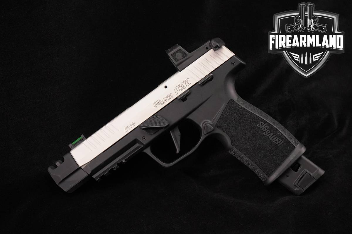 Sig Sauer P322 COMP RomeoZero Elite 22LR 4.25" P 322 +2MAGS, CASE & RED DOT
