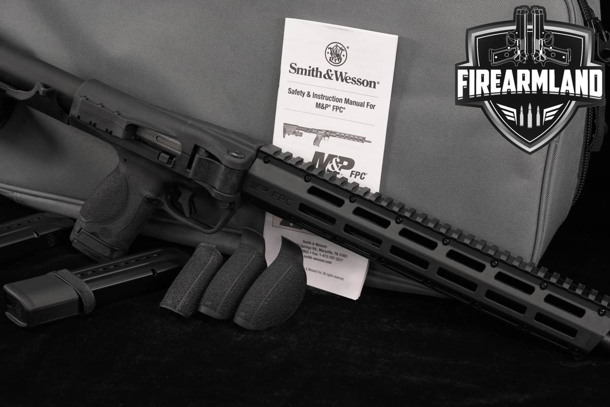 Smith & Wesson M&P FPC S&W 9mm 16.25" THREADED +5 MAGS & ORIG CASE