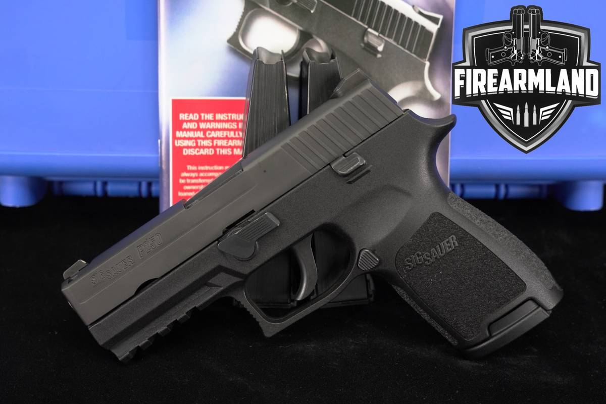 Sig Sauer P250 Compact 45 ACP 3.86" P 250 +3 MAGS & ORIG CASE