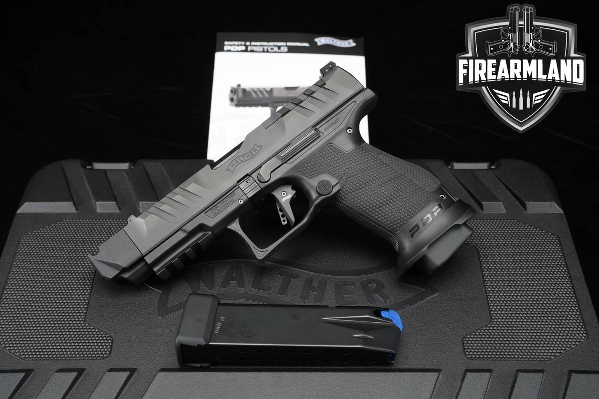 Walther PDP Pro SD Compact 9mm 4.75" PMM Compensator +3 MAGS & ORIG CASE