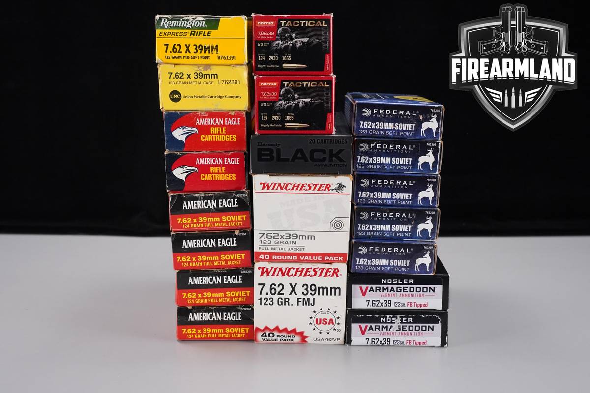 440 RDS! Brass 7.62x39 Ammo
