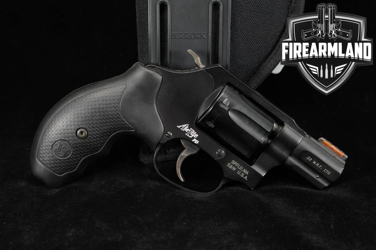 Smith & Wesson Model 351PD AirLite 22 WMR S&W 351 PD M351 DA/SA FLUTED