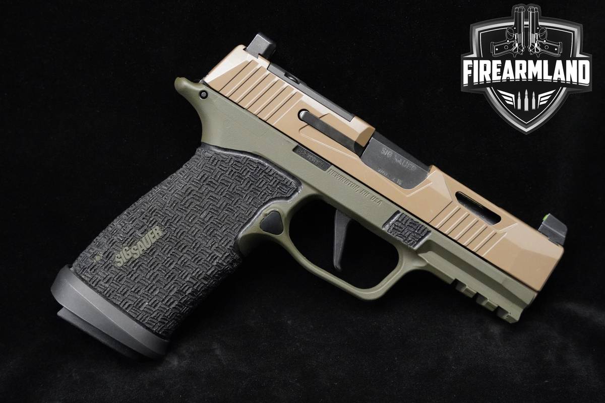 Sig Sauer P365 Macro Custom 9mm OPTIC-READY Sig-Sauer P365 OR P-365 +CASE