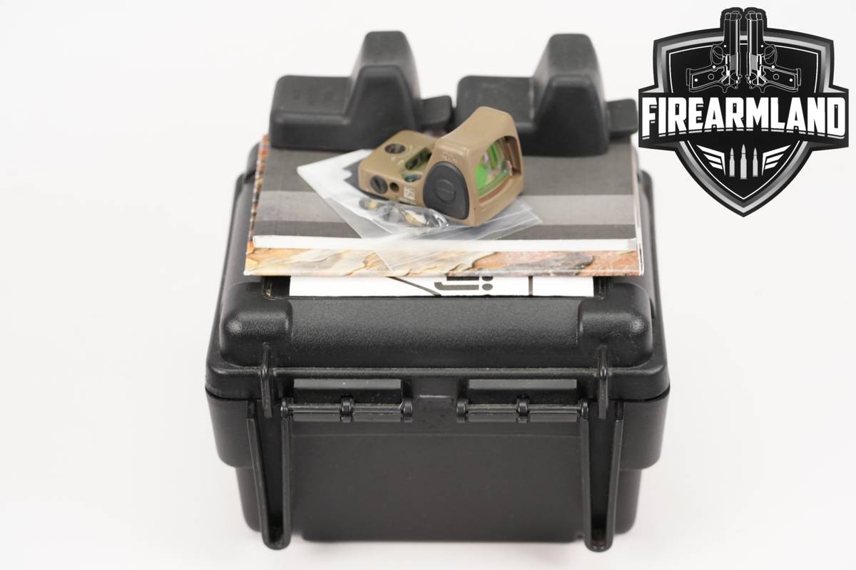 Trijicon RMR TYPE 2 FDE 6.5 MOA Red Dot Sight RM07 RM 07 +ORIG CASE