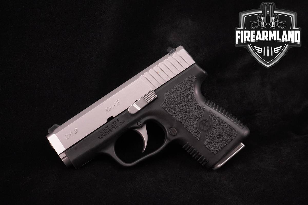 Kahr Arms CM9 Micro-Compact 9mm 3" Two-Tone Stainless CM-9
