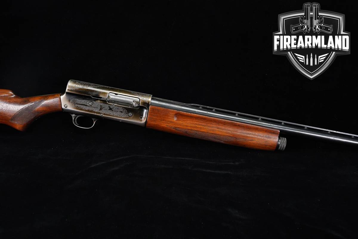 Early 1940s Savage Arms Model 745 12-Gauge 27" Blued & Walnut 2 3/4"