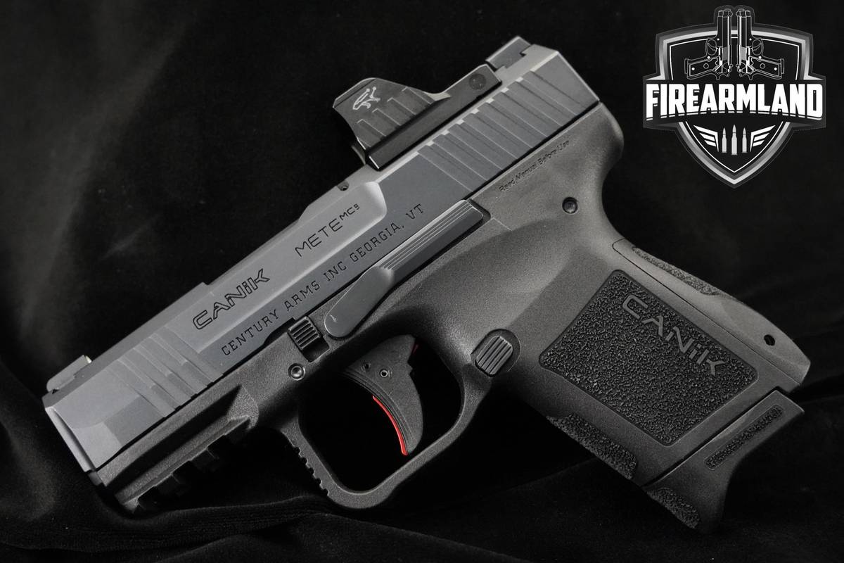 Canik METE MC9 9mm Canik-METE-MC9 +2 MAGS, ORIG CASE, HOLSTER & RED DOT