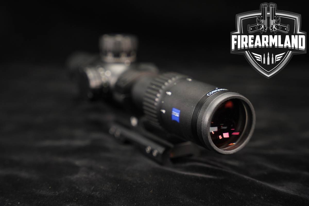 ZEISS Conquest V4 1-4x24 ZQAR Red Illumination MOA LPVO Scope V-4