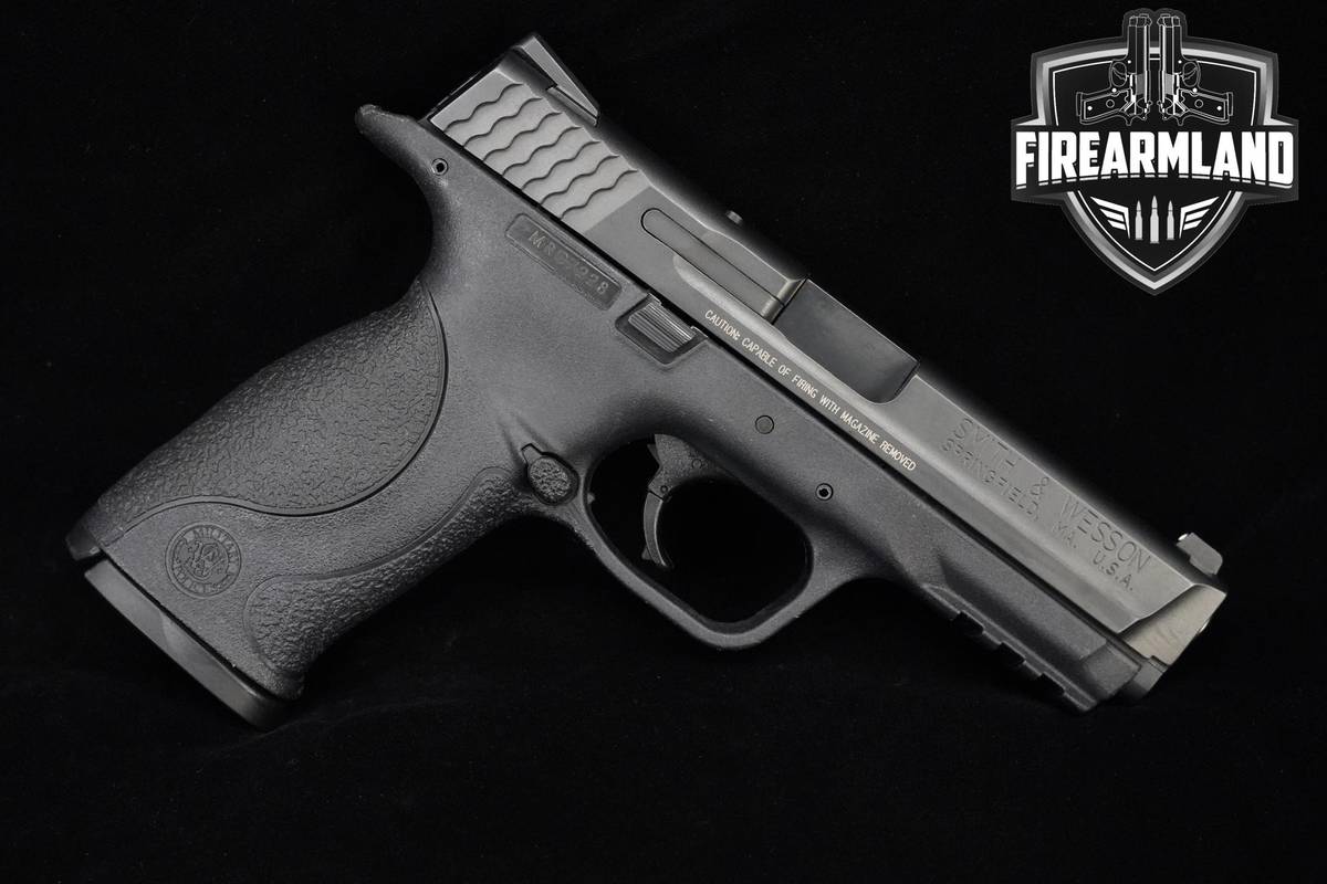 Smith & Wesson (S&W) M&P9 Stainless 9mm S&W-M&P9 M&P-9 +2 MAGS & ORIG CASE