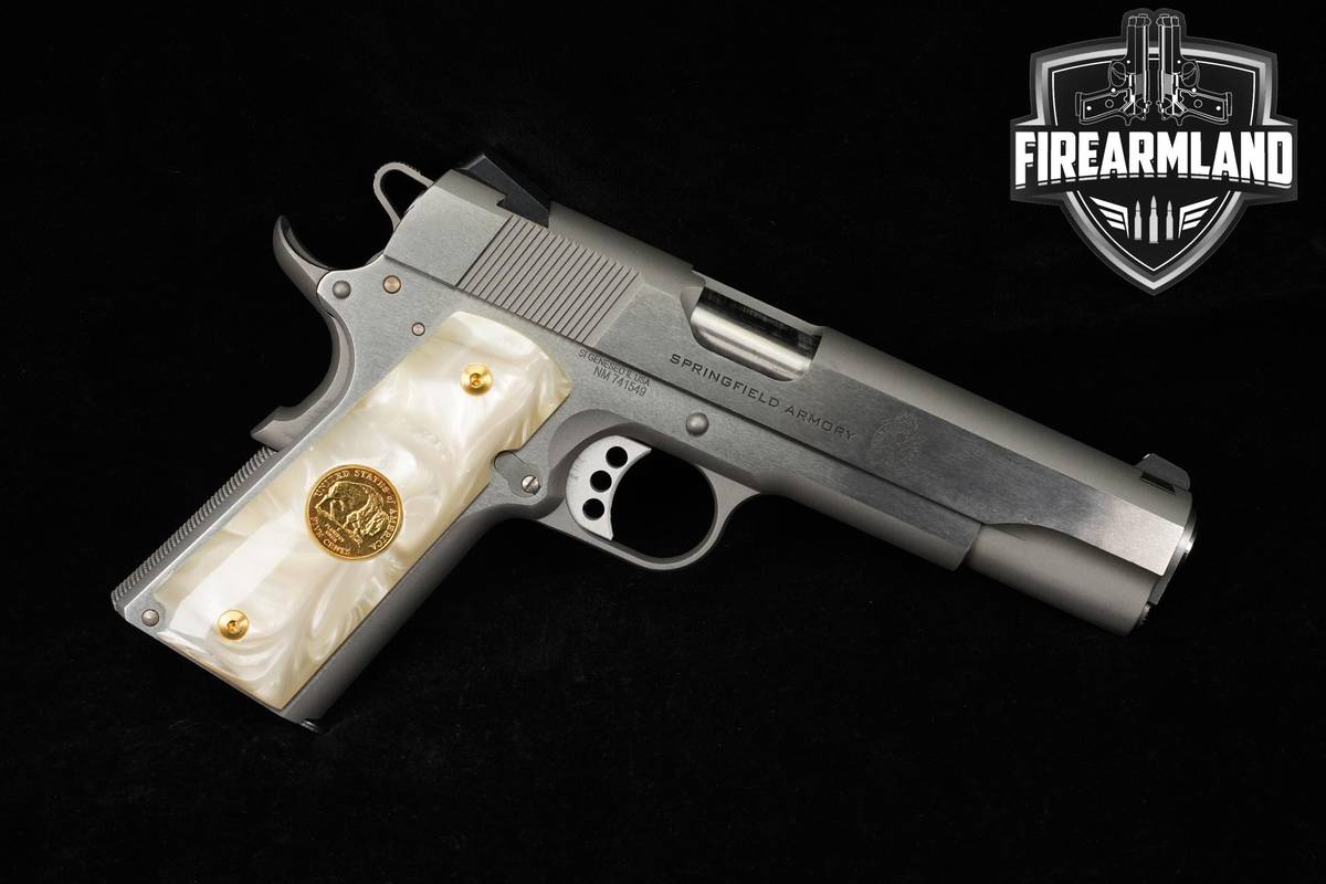 Springfield Armory 1911 Garrison 45 ACP 5" Stainless Pistol +ORIG BOX
