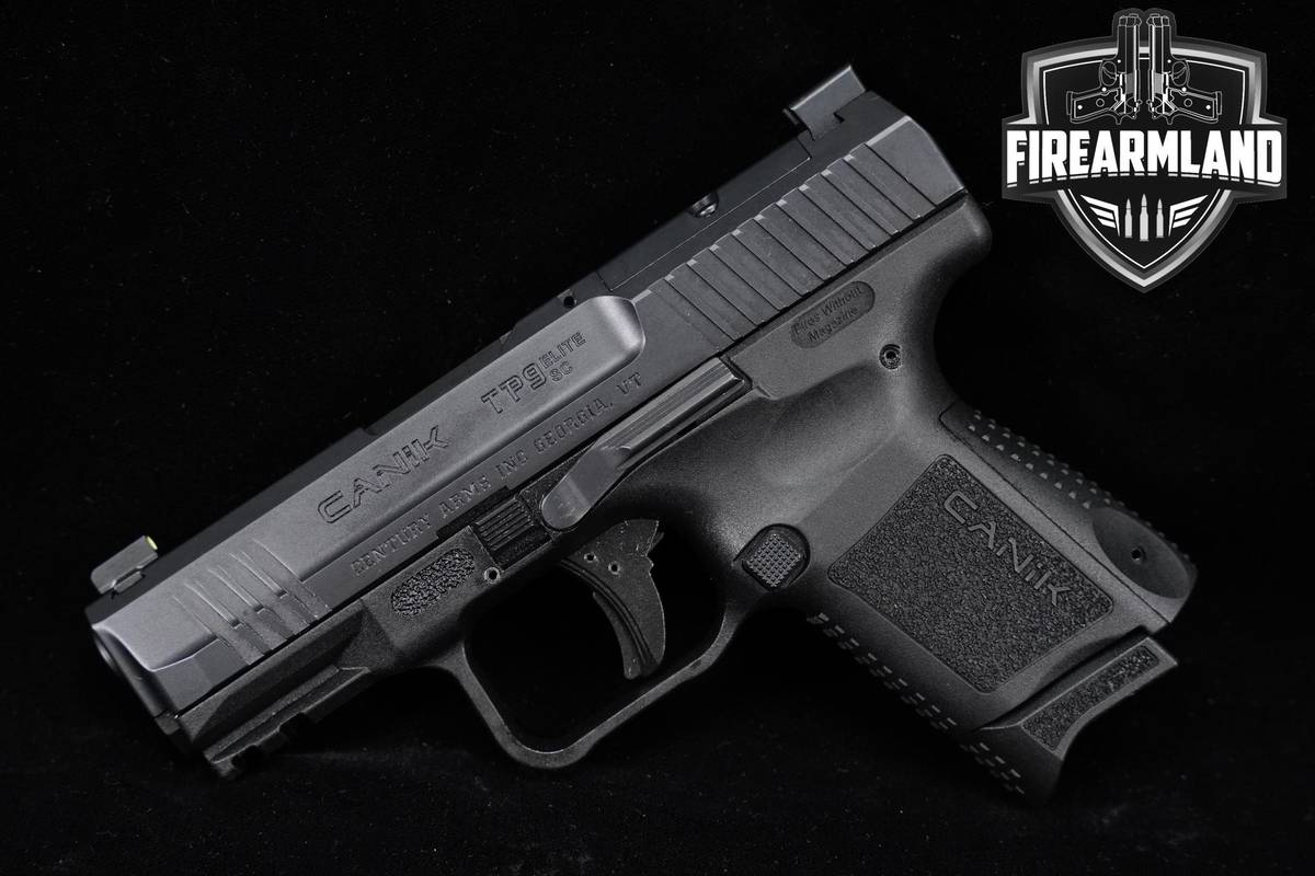 Canik TP9 Elite Subcompact 9-mm 3.6" 9x19 +2 MAGS, ORIG CASE & HOLSTER