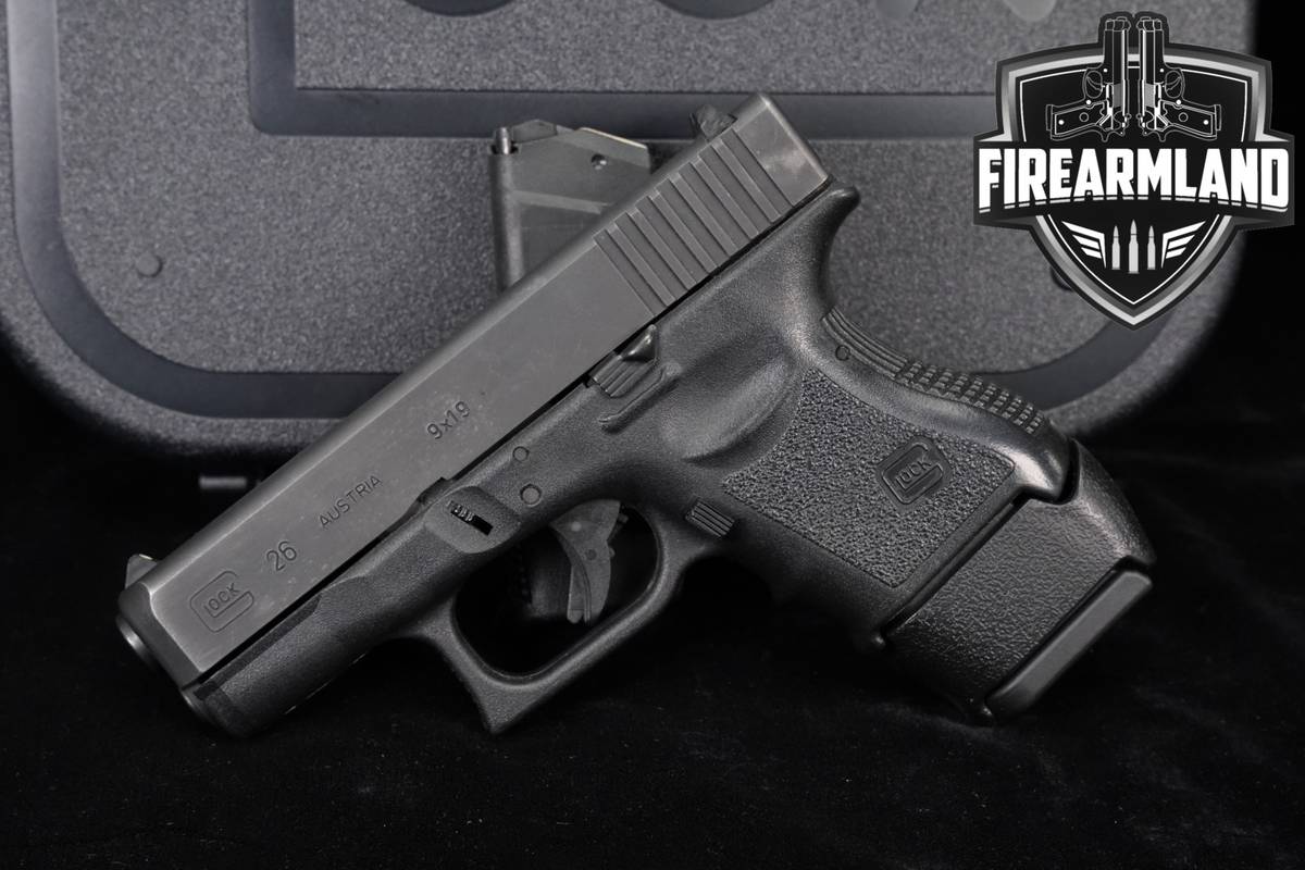 Glock 26 Gen3 G26 Gen 3 9mm 3.43" +2 MAGS & ORIG CASE
