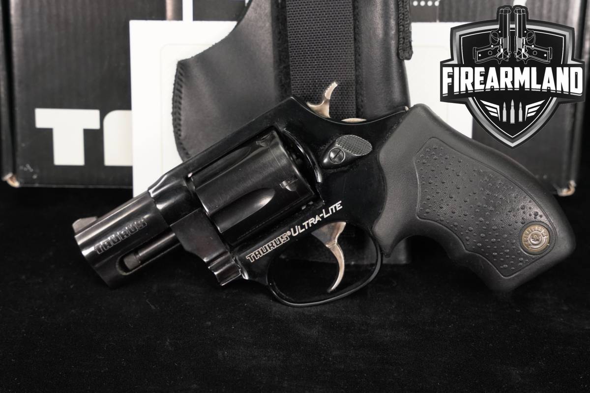 Taurus Model 85 Ultra-Lite 38 Special Blued Snub-Nose +ORIG BOX & HOLSTER