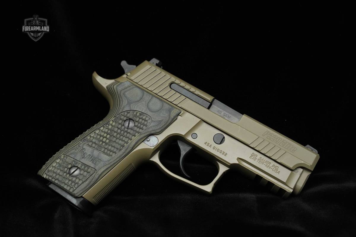 Sig Sauer P229 Elite 40 S&W Sig 40S&W Elite P229 DA/SA Pistol 40 Cal P 229