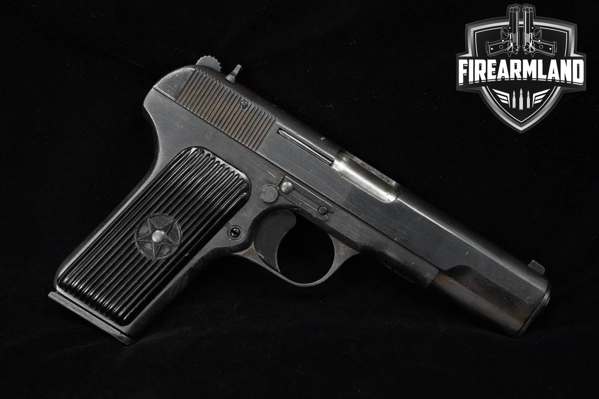 1953 Cugir TTC Tokarev 7.62X25mm Tokarev 4.6" Blued Cugir TT TT-33 Tokarev