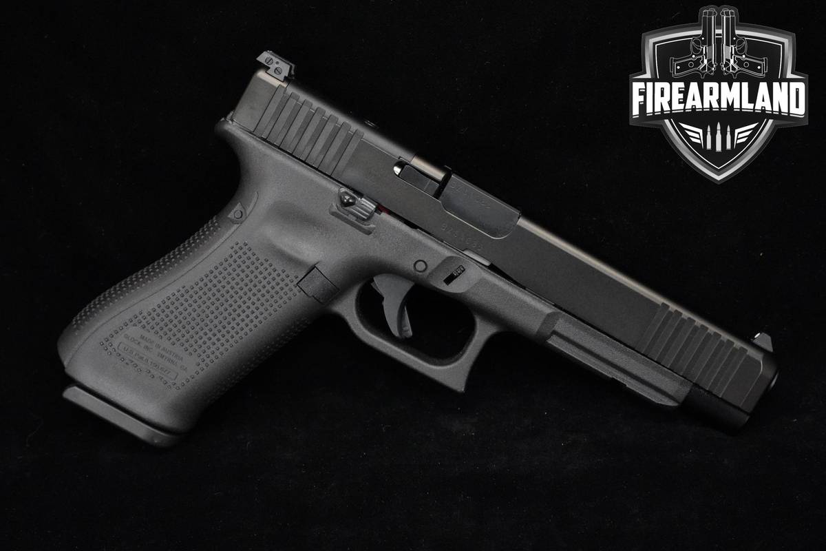 Glock 34 MOS Gen5 9mm 5.25" Glock-34 G34 Gen-5 +3 MAGS, ORIG CASE & HOLSTER