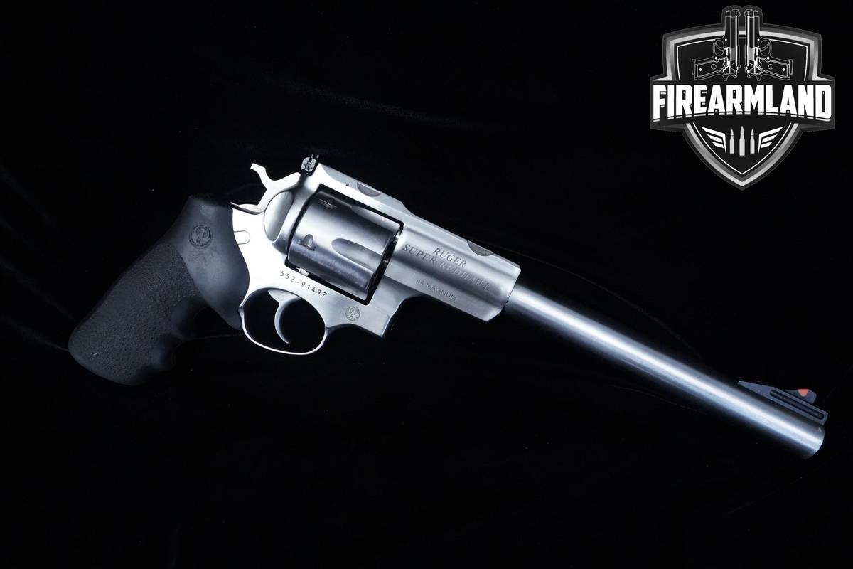 Ruger Super Redhawk 44 Magnum Satin Stainless Ruger-Super Redhawk +HOLSTER