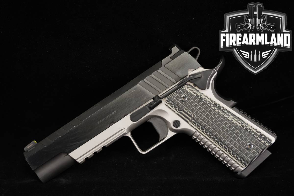 Springfield Armory 1911 Emissary 45 ACP 5" Two-Tone Black & Stainless