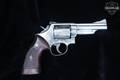 1968 Smith & Wesson (S&W) Model 19-2 .357 Mag. Nickel Plated in Good Condition Image 2