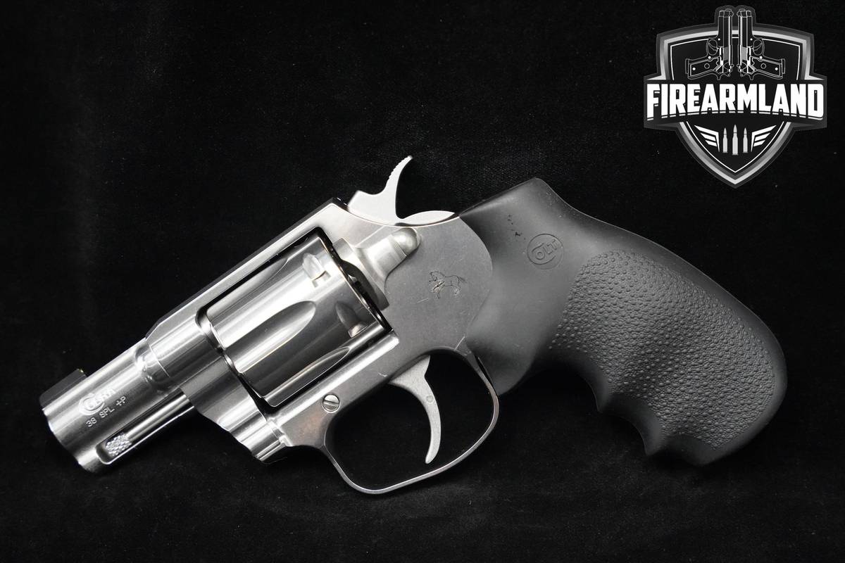 SNAKE-GUN Colt Cobra 38 Special +P 2" Stainless Colt-Cobra CCW +ORIG CASE