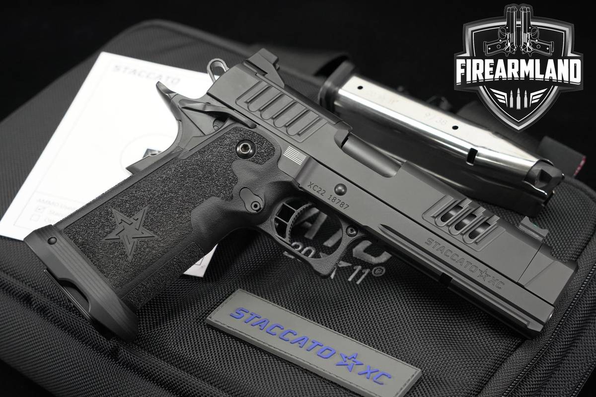 COMPENSATED Staccato STI XC 9mm 1911 2011 5" +2 MAGS & ORIG CASE