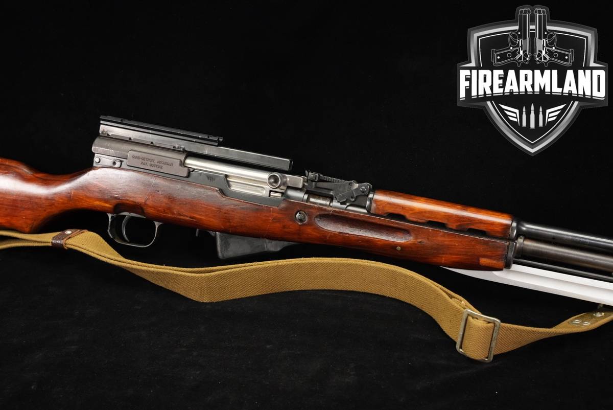 Izhevsk SKS-45 7.62x39 Black & Red-Brown Shellac SKS45 RUSSIA +BAYONET
