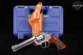 Smith & Wesson (S&W) Model 686-6 Deluxe; Plus .357 Mag. Satin Stainless in Very Good Condition Image 2