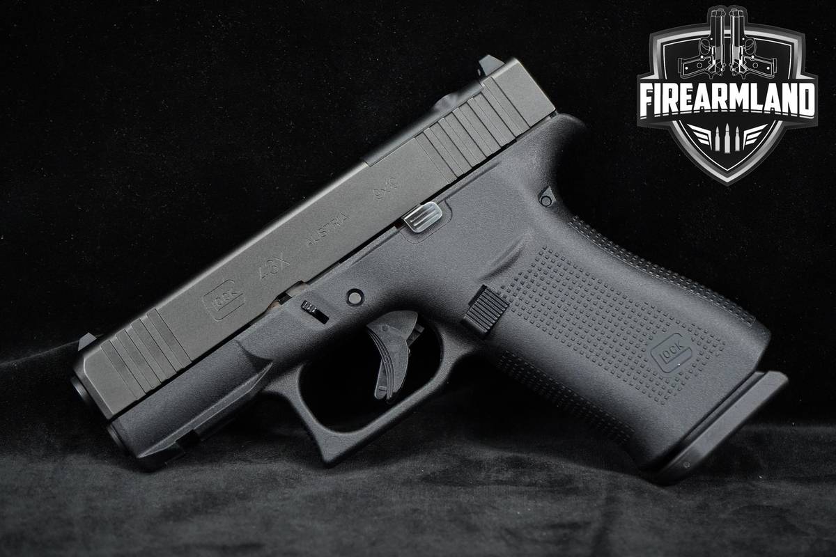 Glock 43X MOS Slimline 9mm G43X +2 MAGS & ORIG CASE