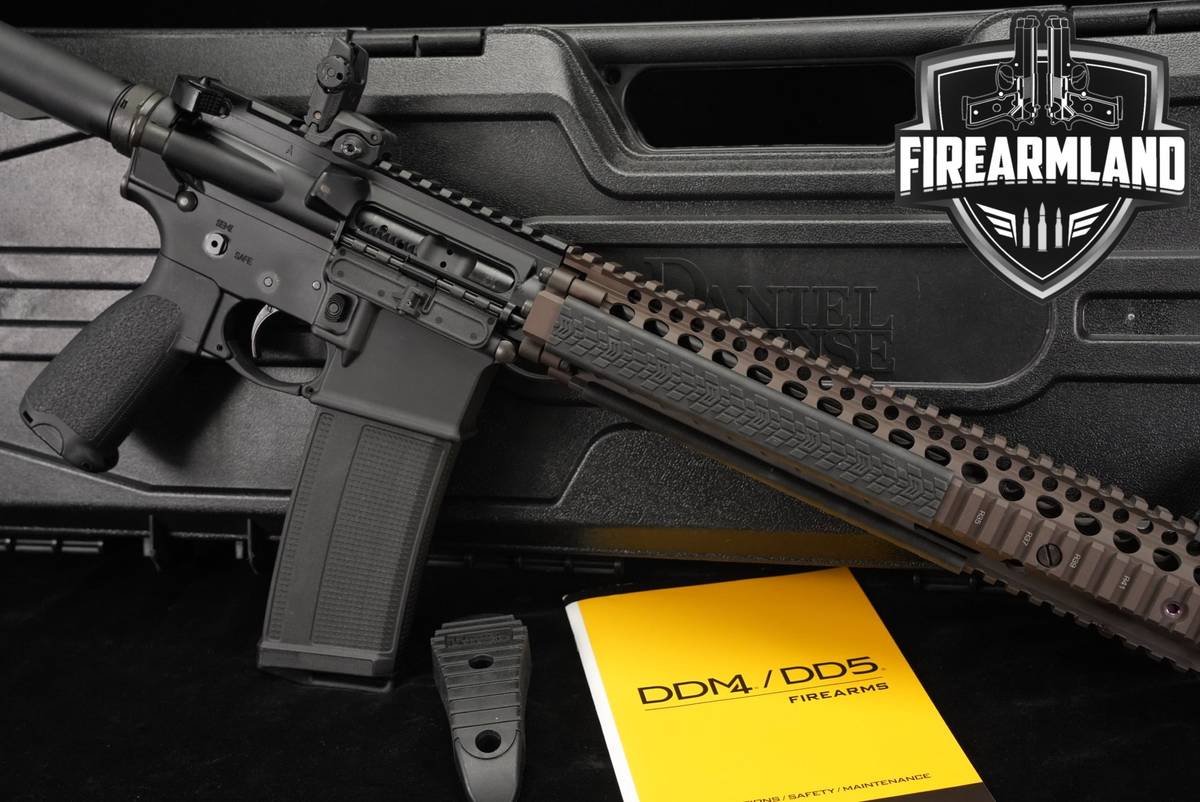 Daniel Defense DDM4 M4A1 5.56 NATO AR-15 AR15 GEISSELE TRIGGER +ORIG CASE