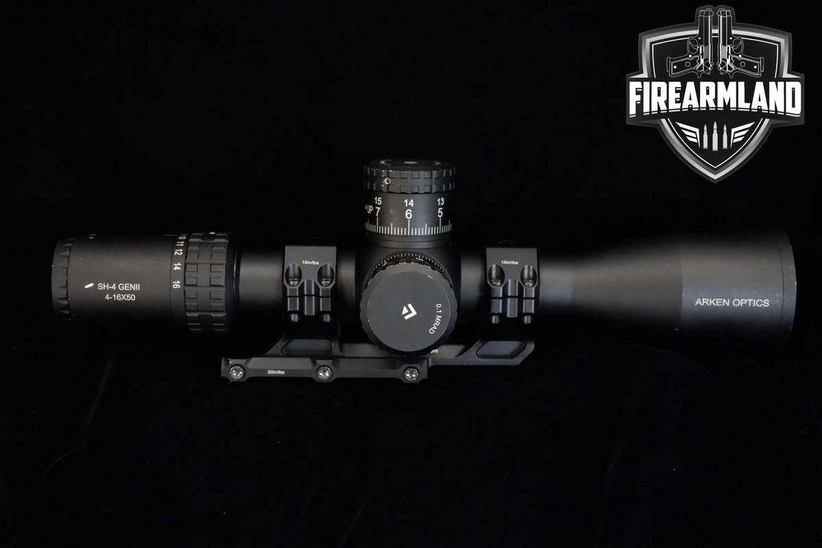 Arken Optics SH-4 GENII 4-16x50 FFP Illuminated VPR G2 GEN2 OPTIC