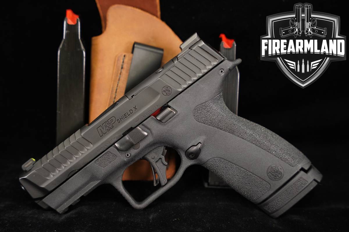 Smith & Wesson M&P Shield X 9mm Optics-Ready S&W 3.6" +3 MAGS & HOLSTER