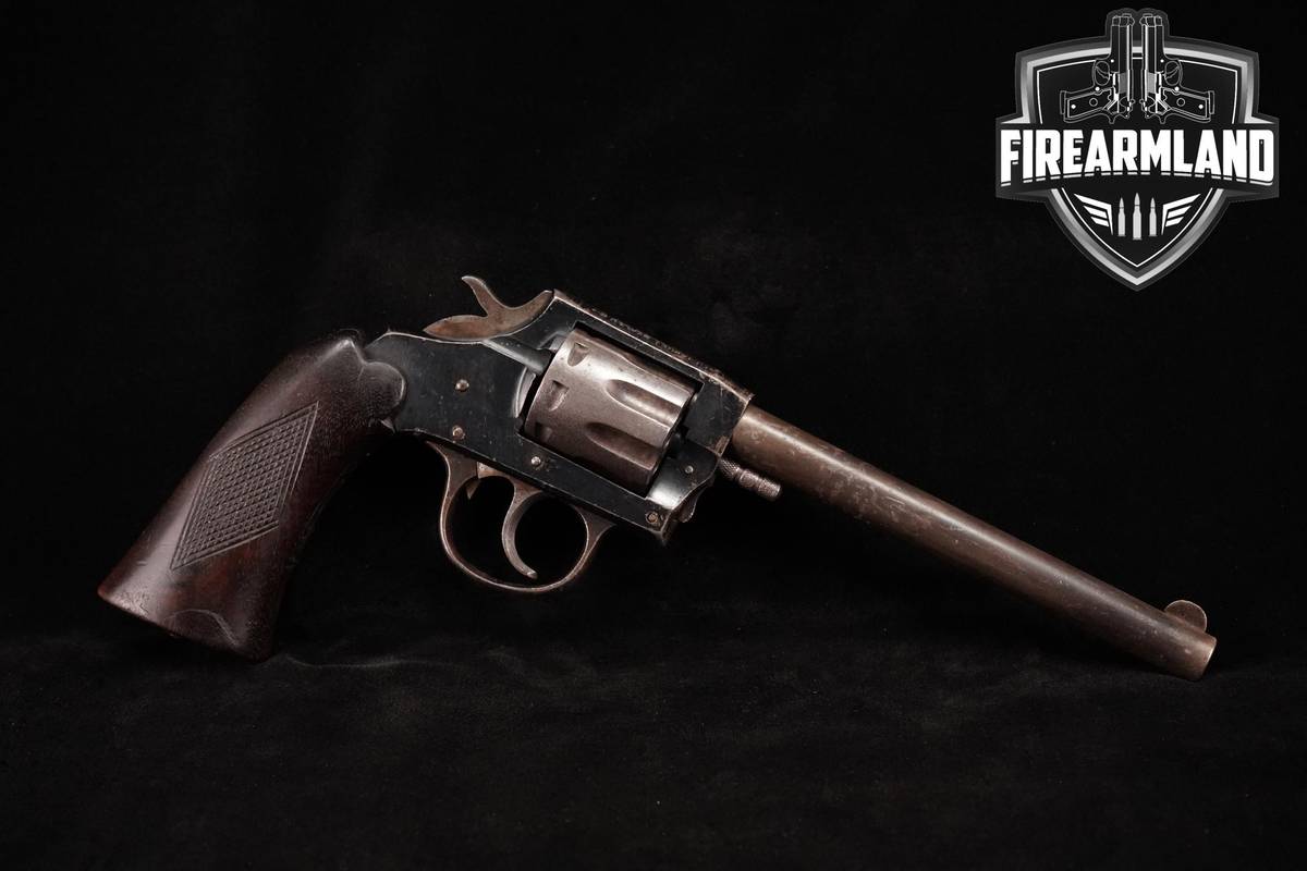 1954 Iver Johnson Target Sealed 8 3rd Model 22LR 6.0" Blue DA/SA