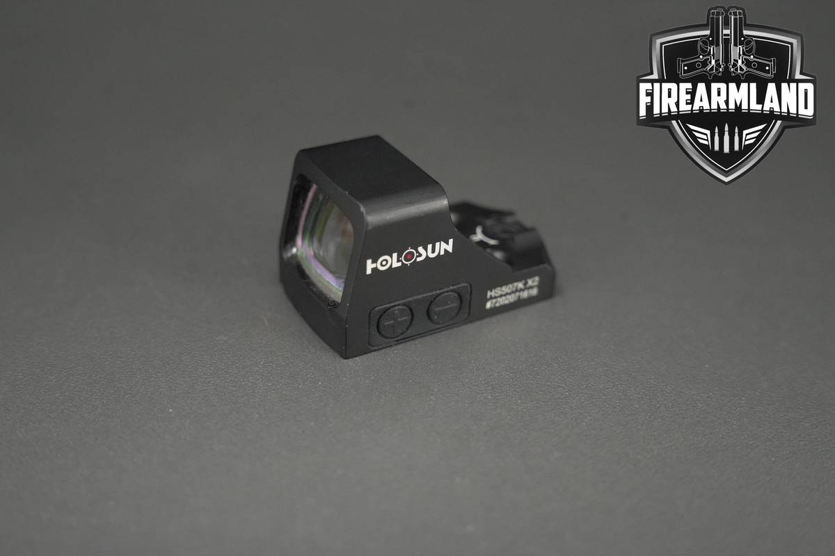 Holosun HS507K X2 Red 2 MOA Dot & 32 MOA Circle Holosun-HS507K-X2